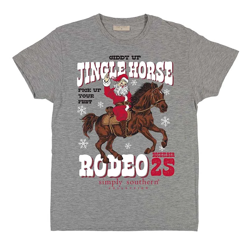 Giddy Up Jingle Horse Short Sleeve T-Shirt