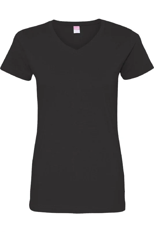 LAT Women´s V-Neck Fine Jersey Tee