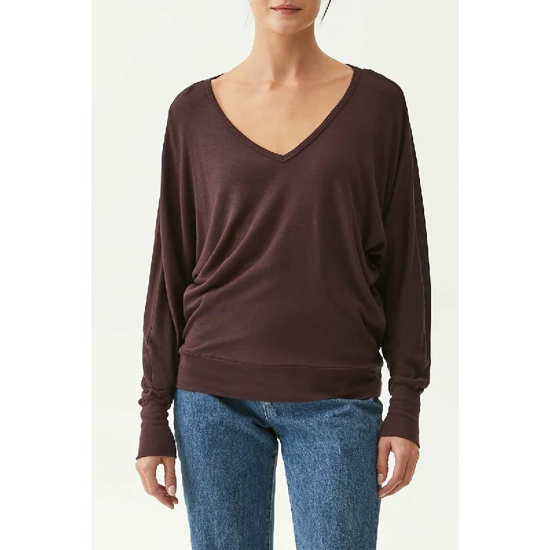 V-Neck Dolman Sleeve Tee