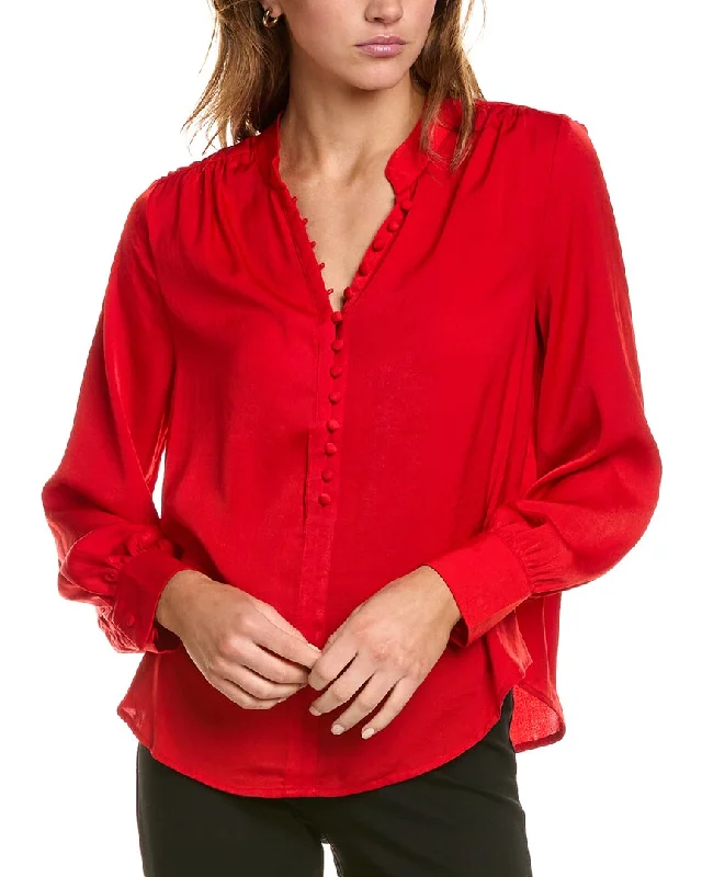 Vince Camuto V-Neck Blouse