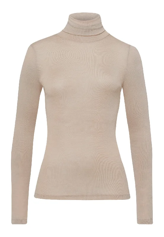 Woolen Silk W Wool And Silk Turtleneck | Safari 71423-2806