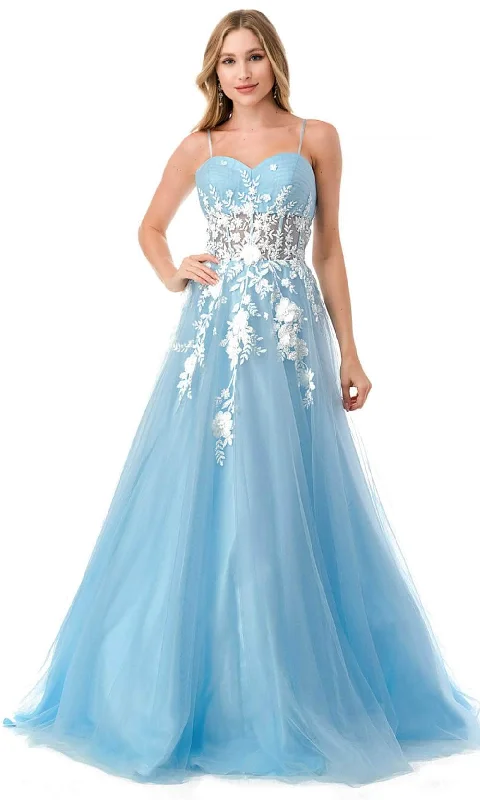 Trevi Collection L2778B - Sleeveless Sweetheart Neckline Ballgown